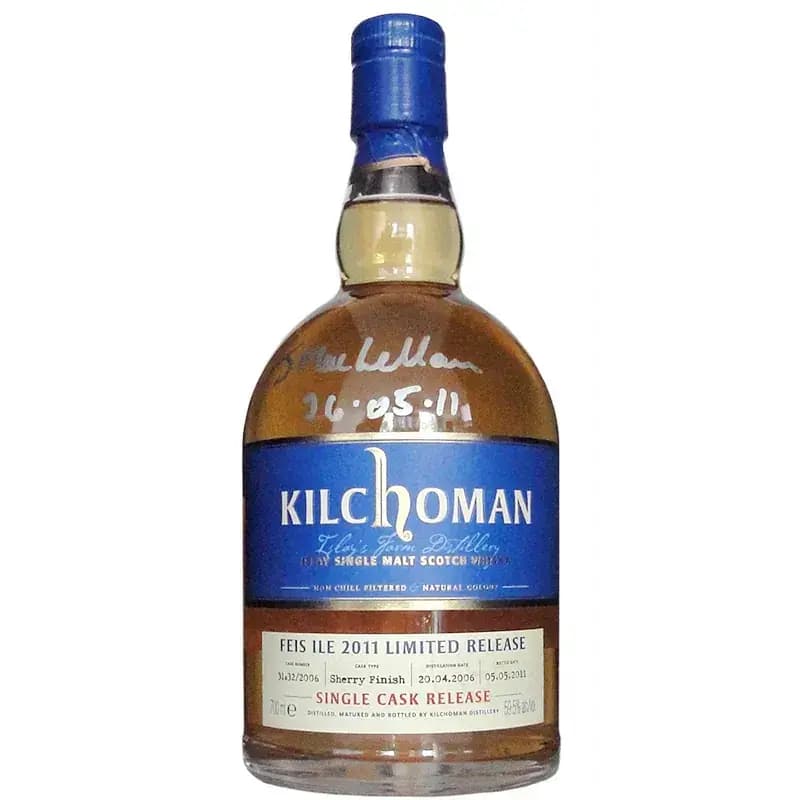 Kilchoman 5 Years Old 2006 Feis Ile 2011 Limited Release Nr.31 + 32/2006