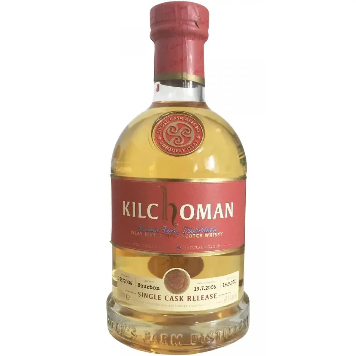 Kilchoman 5 Years Old 2006 Single Cask For Distillery Shop Nr.155/2006