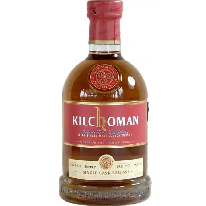Kilchoman 5 Years Old 2007 Single Cask For Distillery Shop Nr.3009/2007