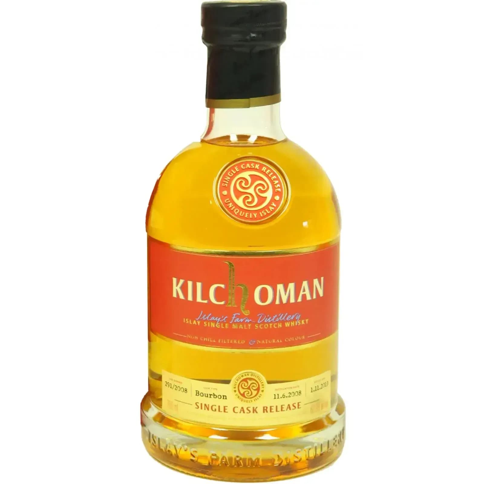 Kilchoman 5 Years Old 2008 Single Cask For Lmdw Nr.291/2008