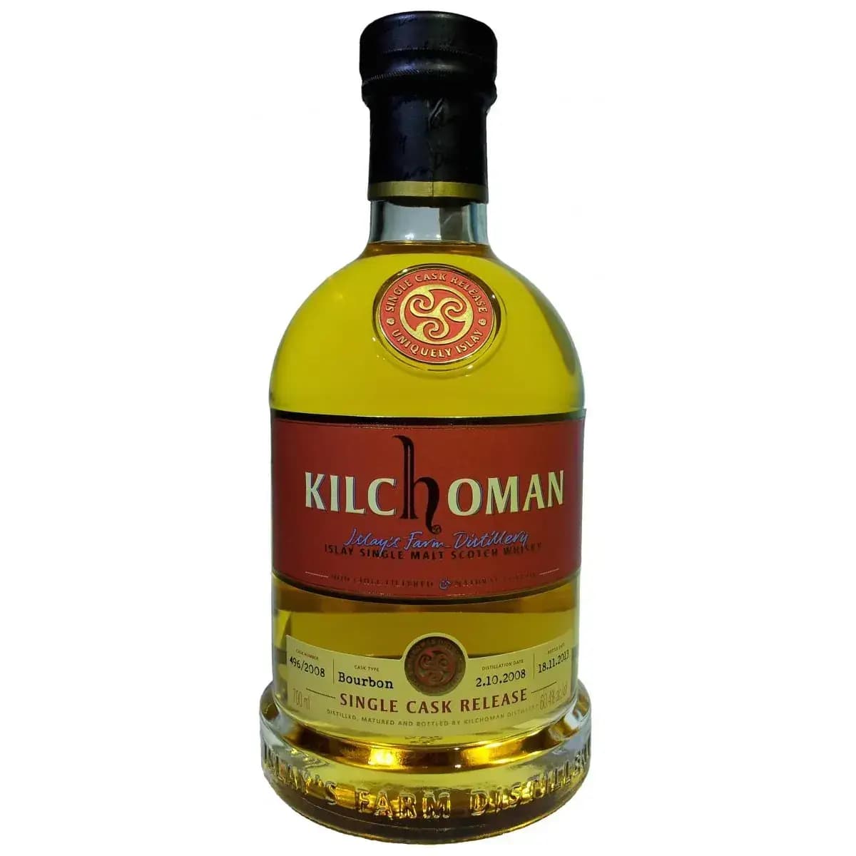 Kilchoman 5 Years Old 2008 Single Cask For M&P Poland Nr.496/2008