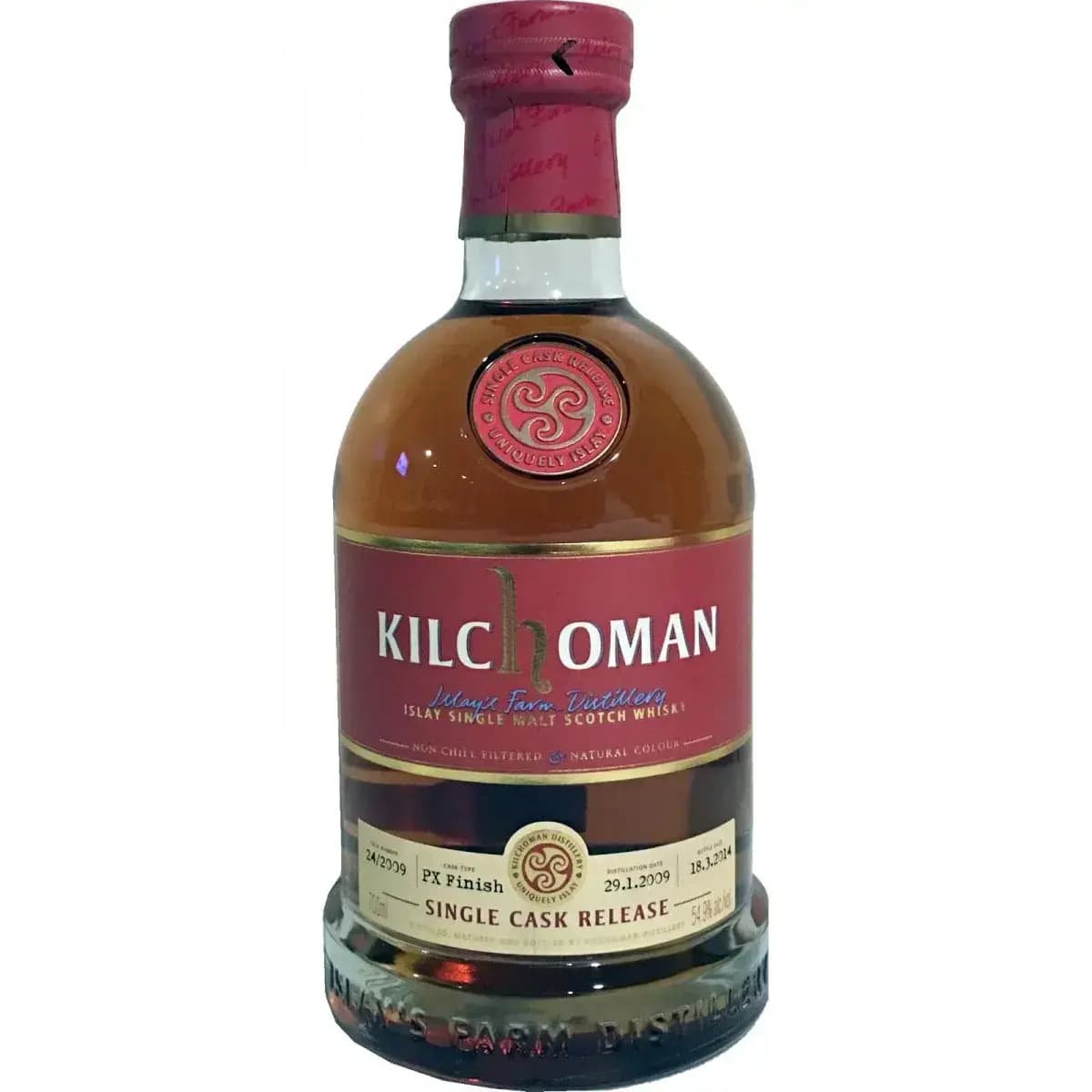 Kilchoman 5 Years Old 2009 Single Cask For World Of Whisky Switzerland Nr.24/2009