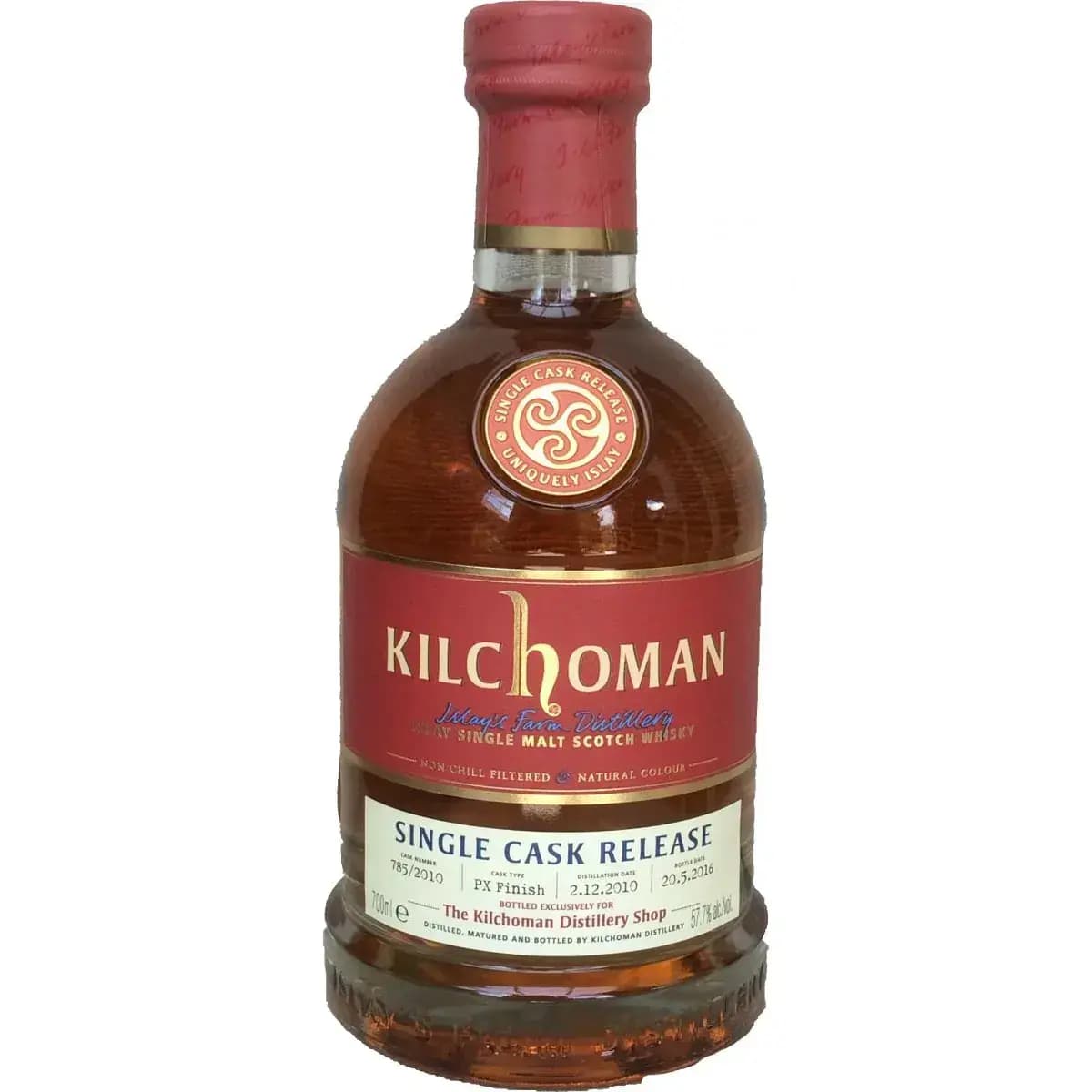 Kilchoman 5 Years Old 2010 Single Cask Release Nr.785/2010
