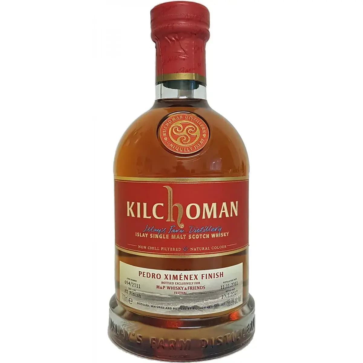 Kilchoman 5 Years Old 2011 Single Cask For M&P Poland Nr.694/2011