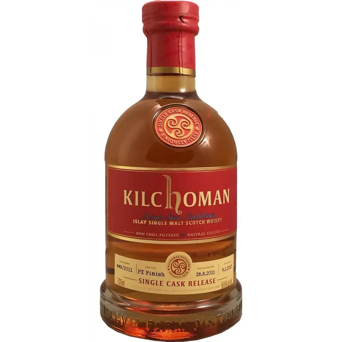 Kilchoman 5 Years Old 2011 Single Cask For Viking Line Nr.448/2011
