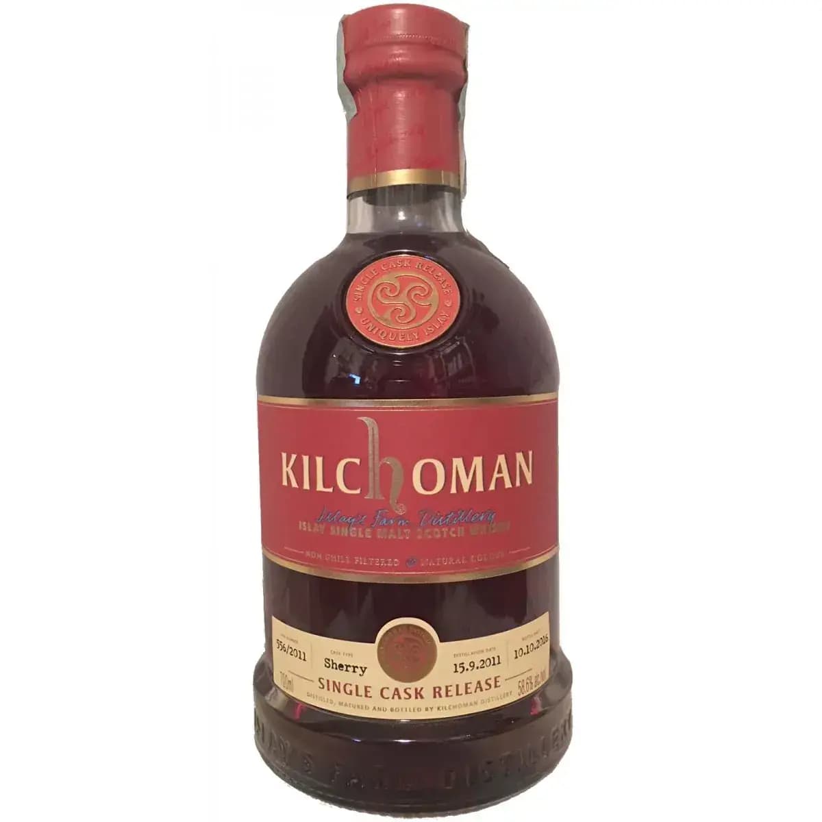 Kilchoman 5 Years Old 2011 Single Cask Release Nr.556/2011