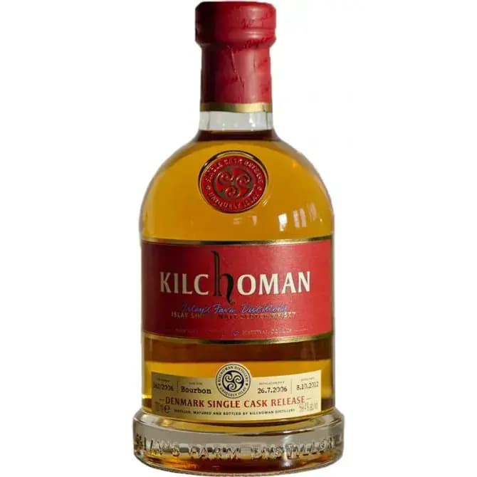 Kilchoman 6 Years Old 2006 Denmark Single Cask Release Nr.162/2006