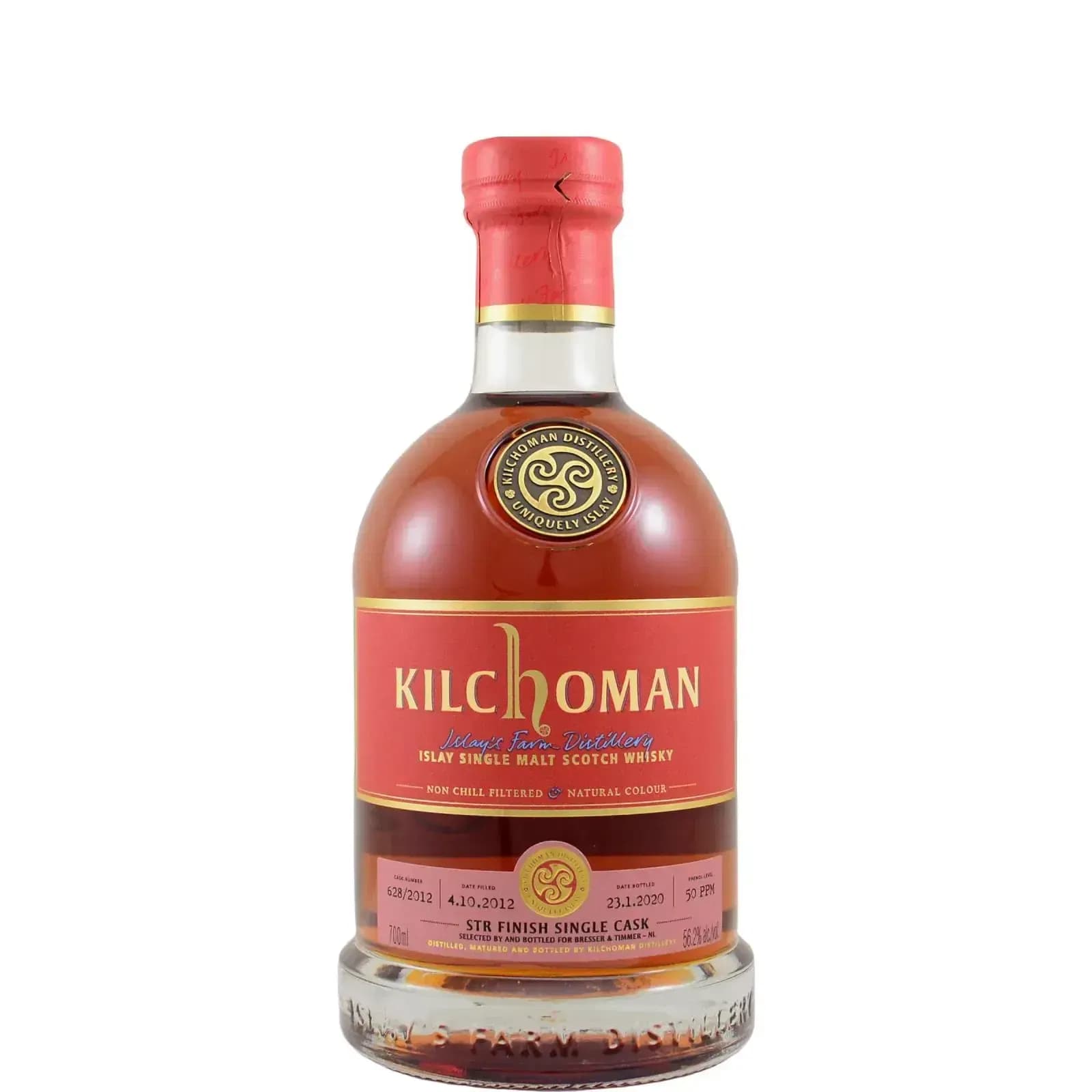 Kilchoman 7 Years Old 2012 Str Finish Single Cask Nr.628/2012