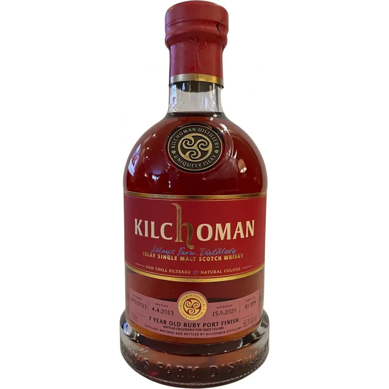 Kilchoman 7 Years Old 2013 Single Cask Release Nr.1970/2013