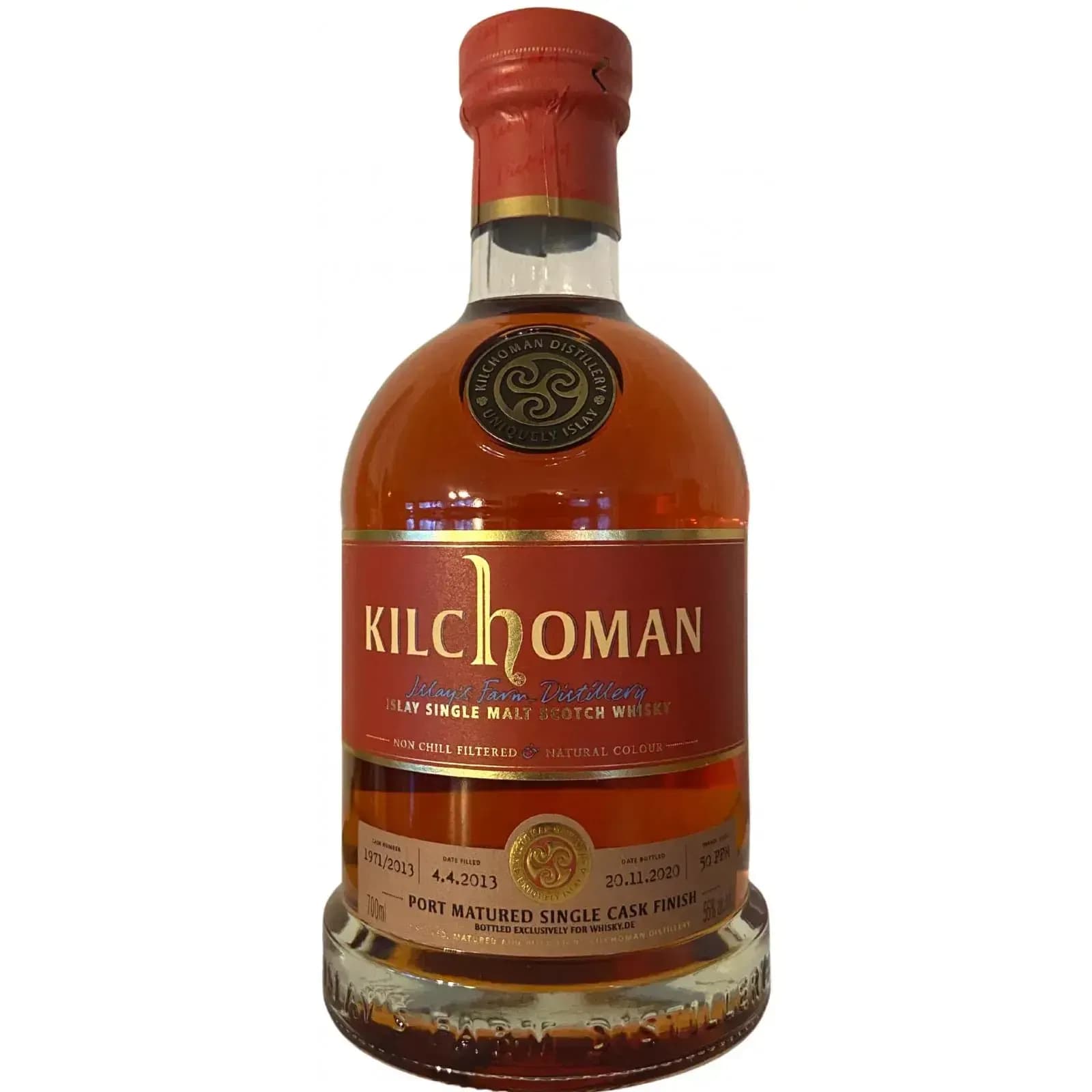 Kilchoman 7 Years Old 2013 Single Cask Release Nr.1971/2013