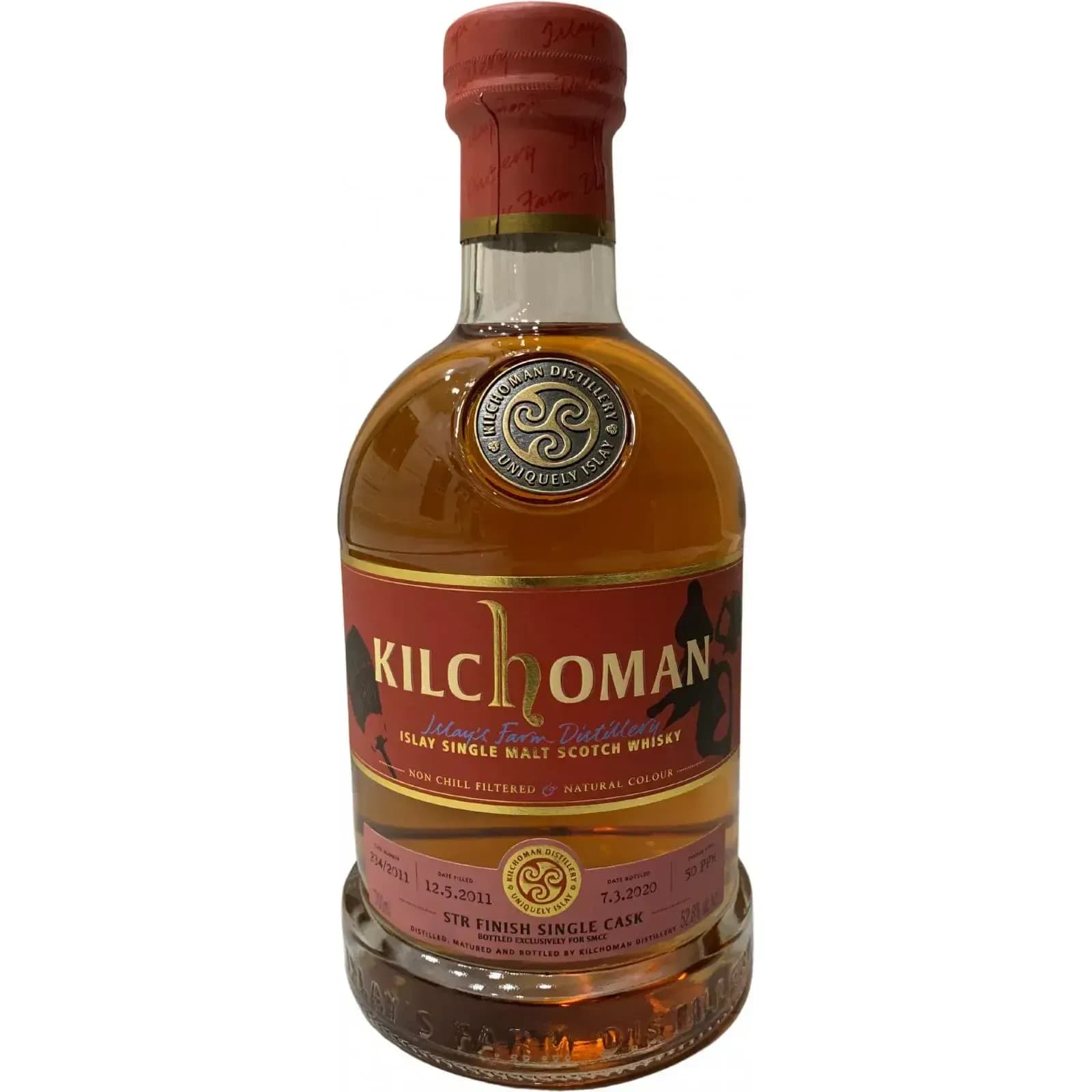 Kilchoman 8 Years Old 2011 Str Finish Single Cask Nr.234/2011