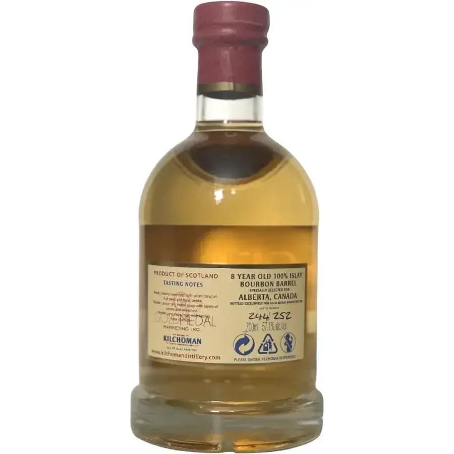 Kilchoman 8 Years Old 2013 100% Islay Bourbon Barrel Cask Nr.15/2013