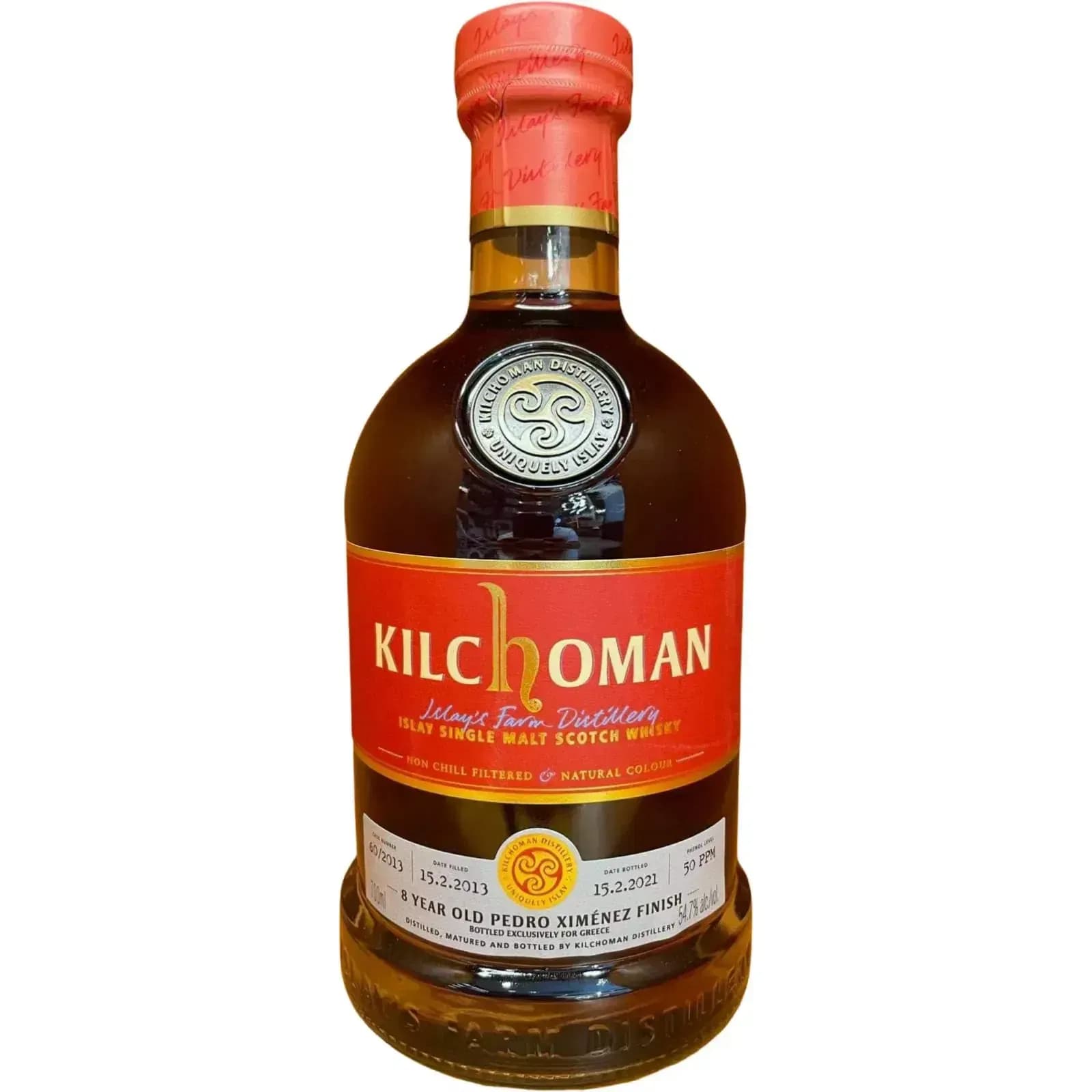 Kilchoman 8 Years Old 2013 Pedro Ximenez Finish