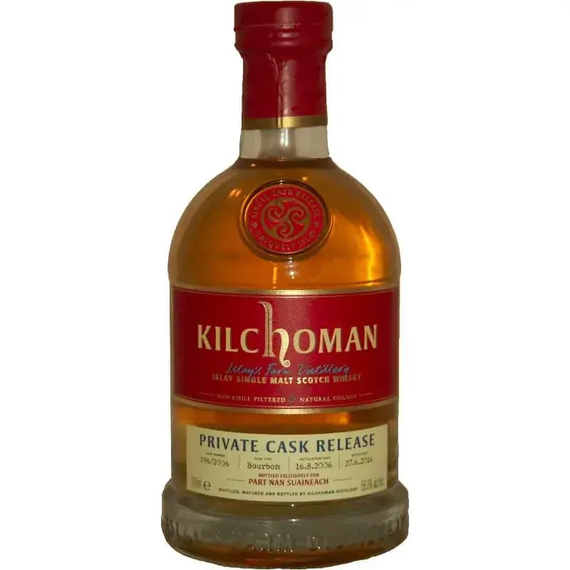 Kilchoman 9 Years Old 2006 Part Nan Suaineach Cask Nr.196/2006