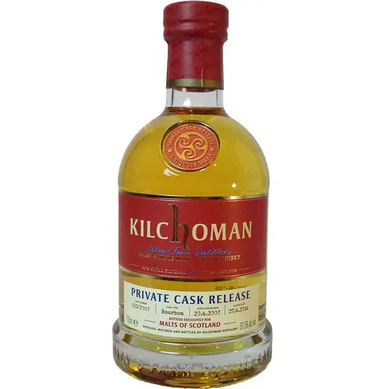 Kilchoman 9 Years Old 2007 Private Cask Release Nr.152/2007