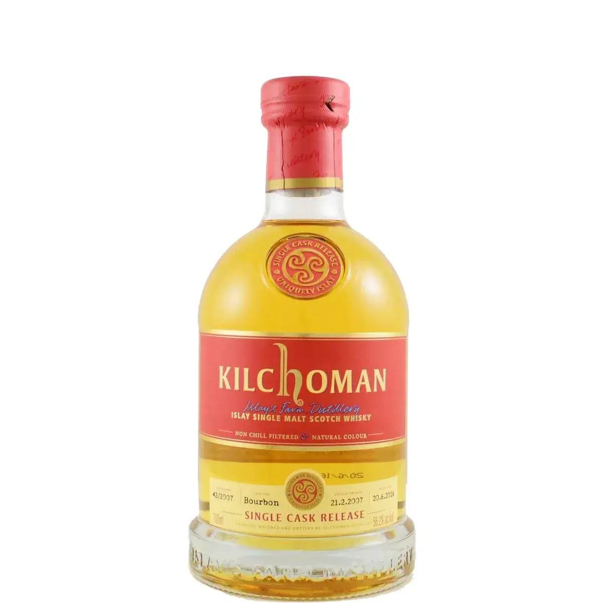 Kilchoman 9 Years Old 2007 Single Cask Release Nr.42/2007