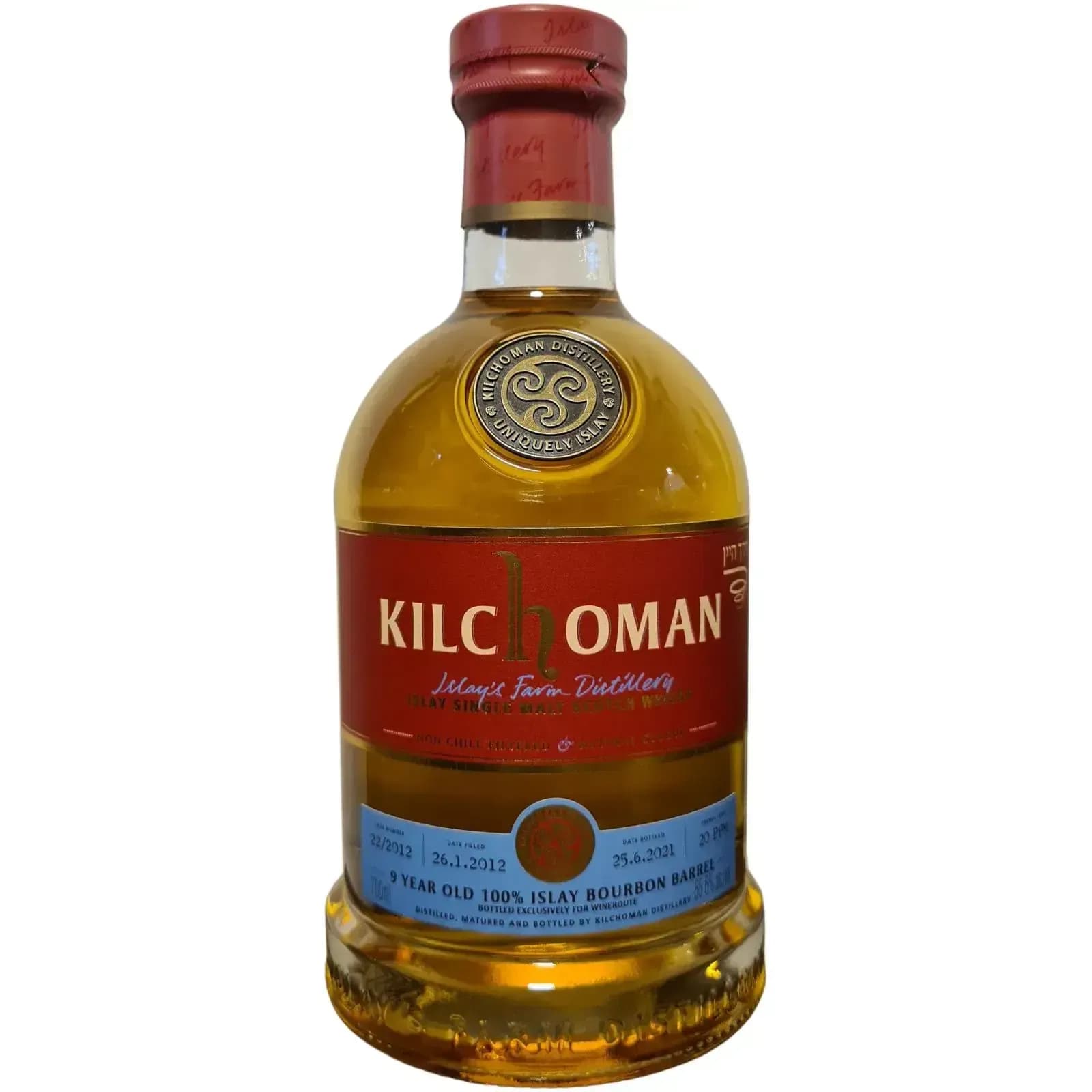 Kilchoman 9 Years Old 2012 Single Cask Release Nr.22/2012