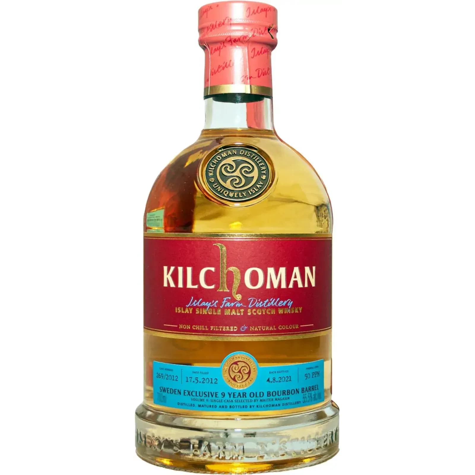 Kilchoman 9 Years Old 2012 Single Cask Release Nr.269/2012