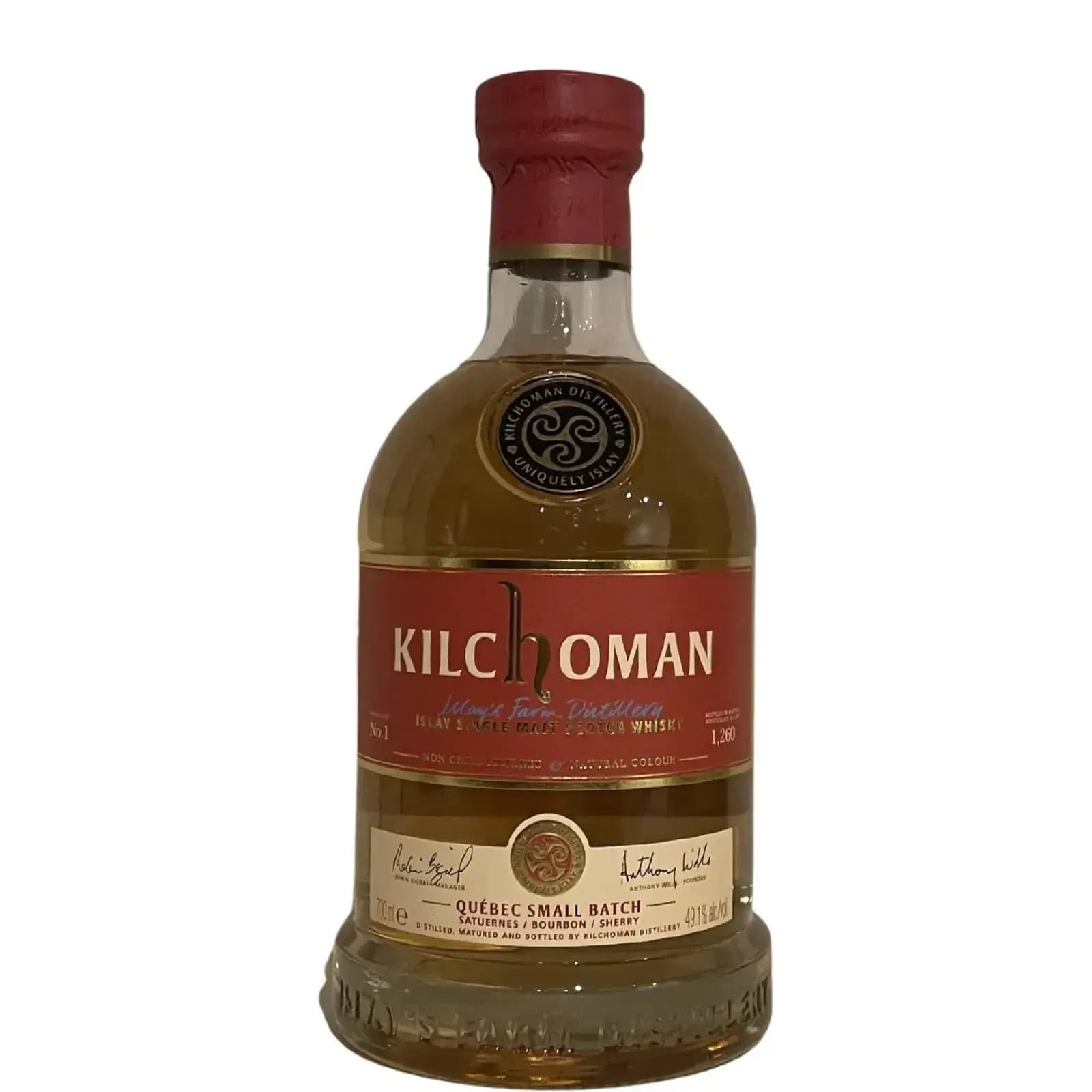 Kilchoman Qubec Small Batch Small Batch Release No. 1