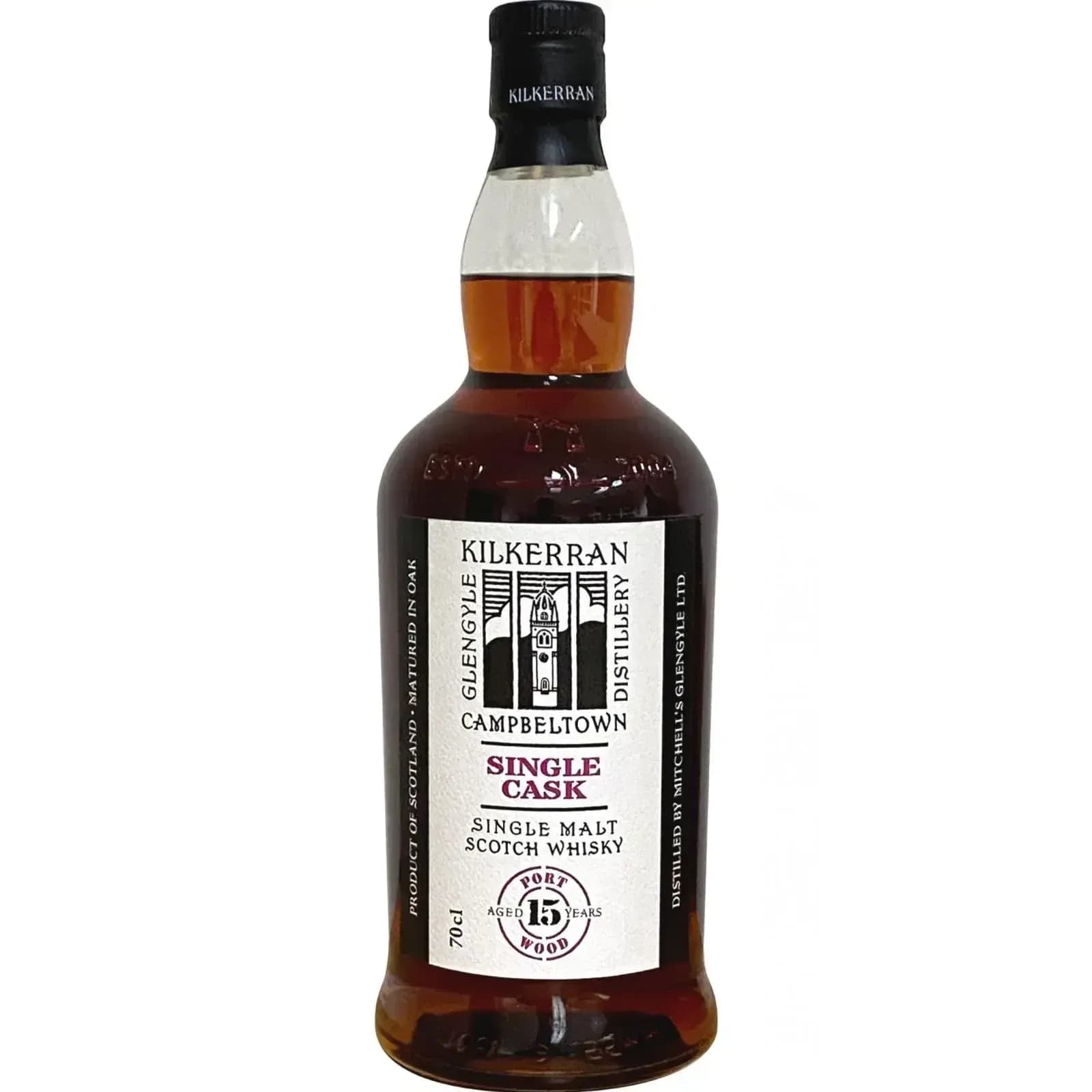 Kilkerran 15 Years Old Single Cask Port Wood 2019 - 51,8%