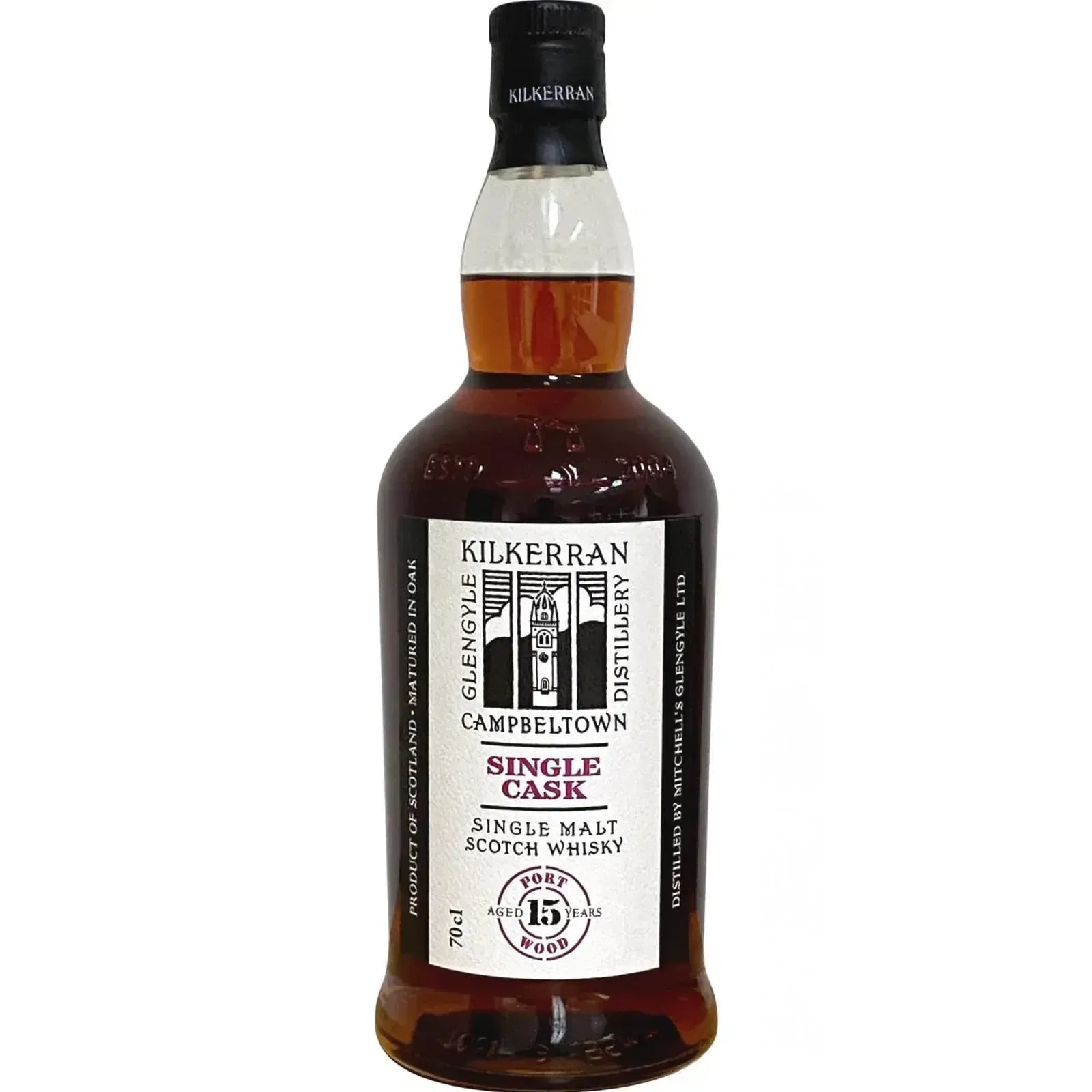 Kilkerran 15 Years Old Single Cask Port Wood 2019 - 51,8%