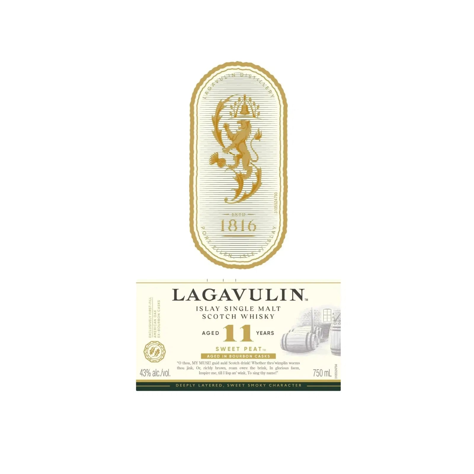 Lagavulin 11 Years Old Sweet Peat