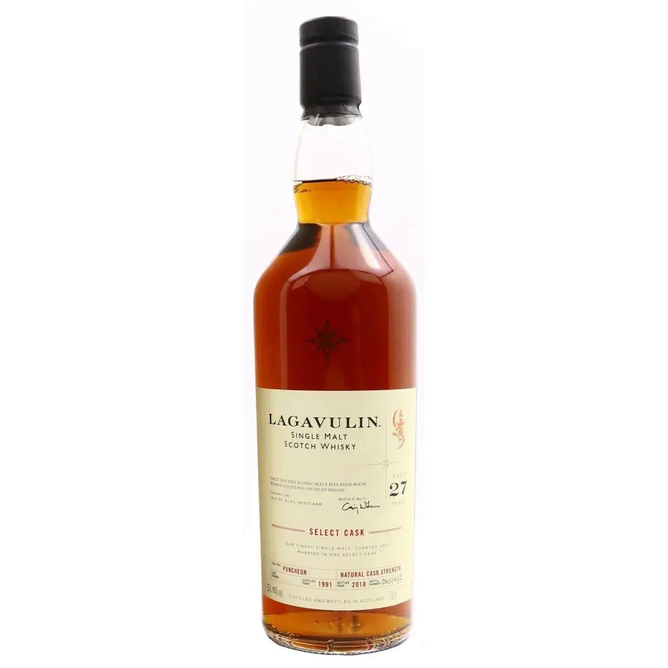 Lagavulin 27 Years Old 1991 Select Cask Nr.0016