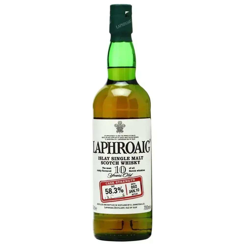Laphroaig 10 Years Old Cask Strength Batch #002
