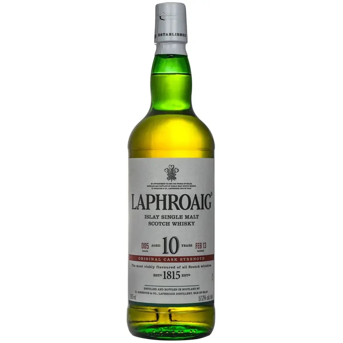 Laphroaig 10 Years Old Cask Strength Batch #005