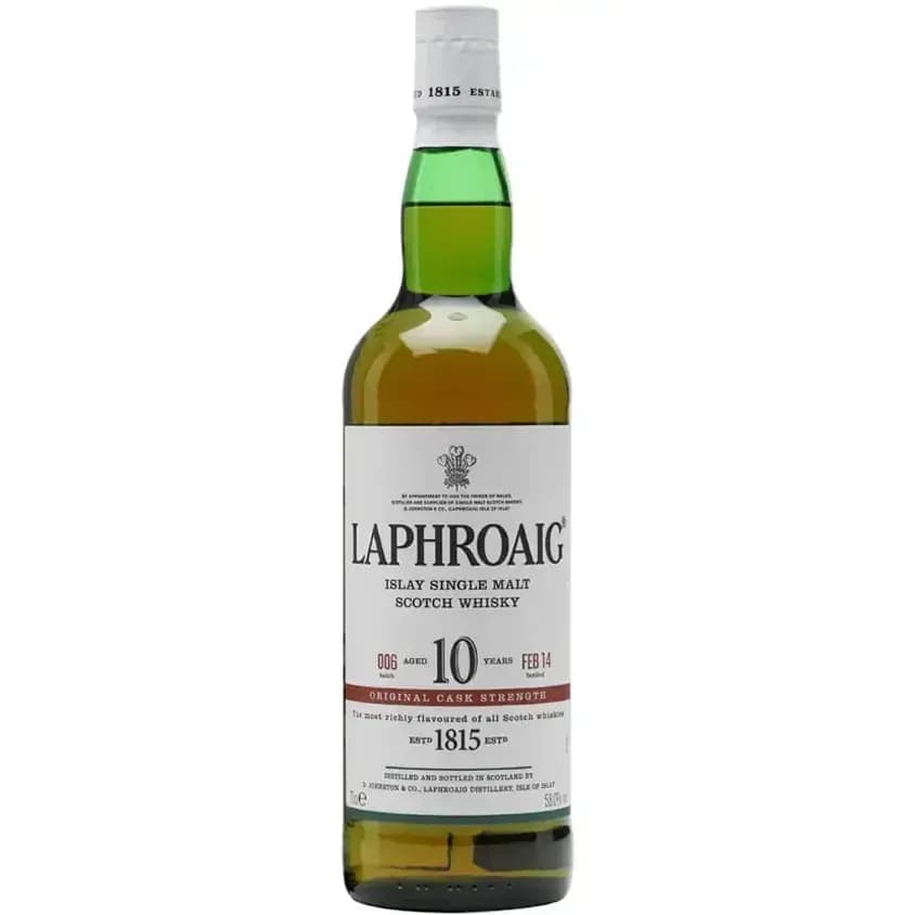 Laphroaig 10 Years Old Cask Strength Batch #006