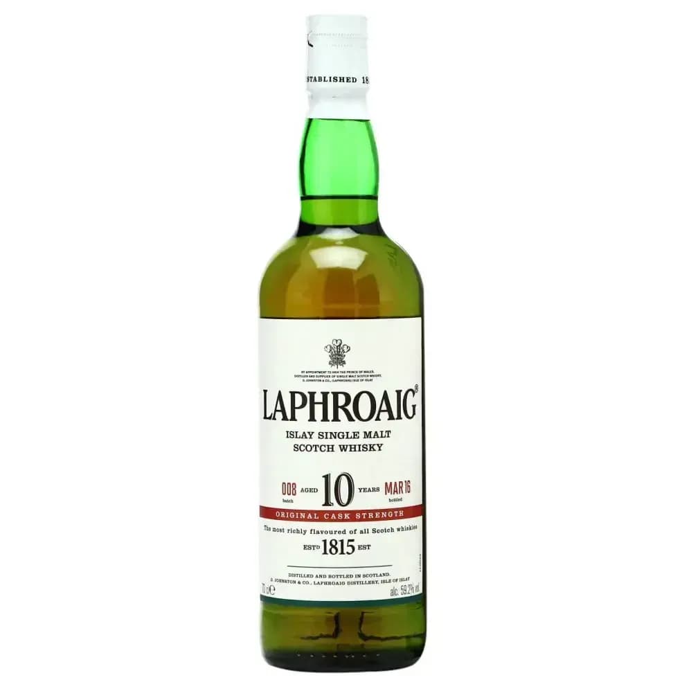 Laphroaig 10 Years Old Cask Strength Batch #008