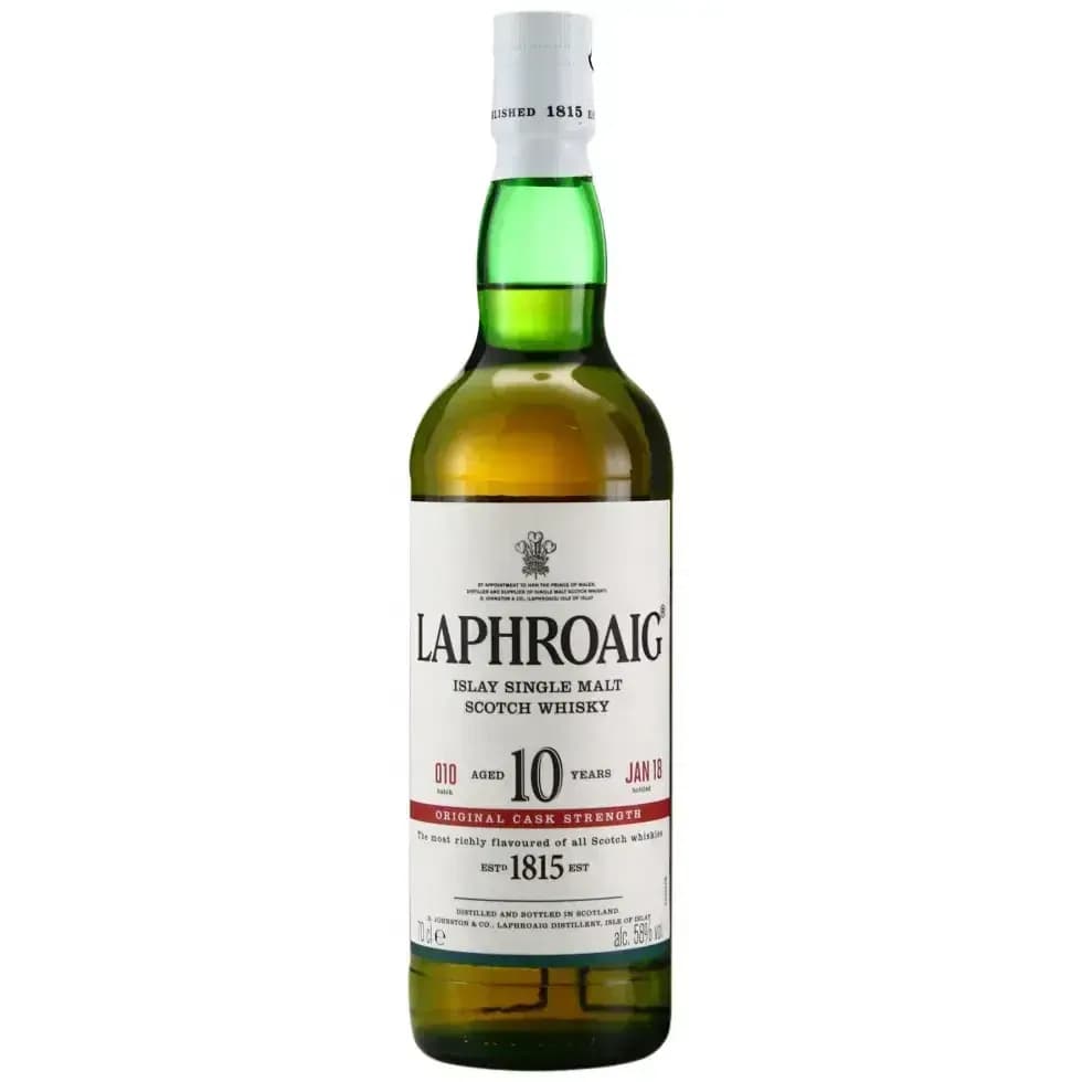 Laphroaig 10 Years Old Cask Strength Batch #010