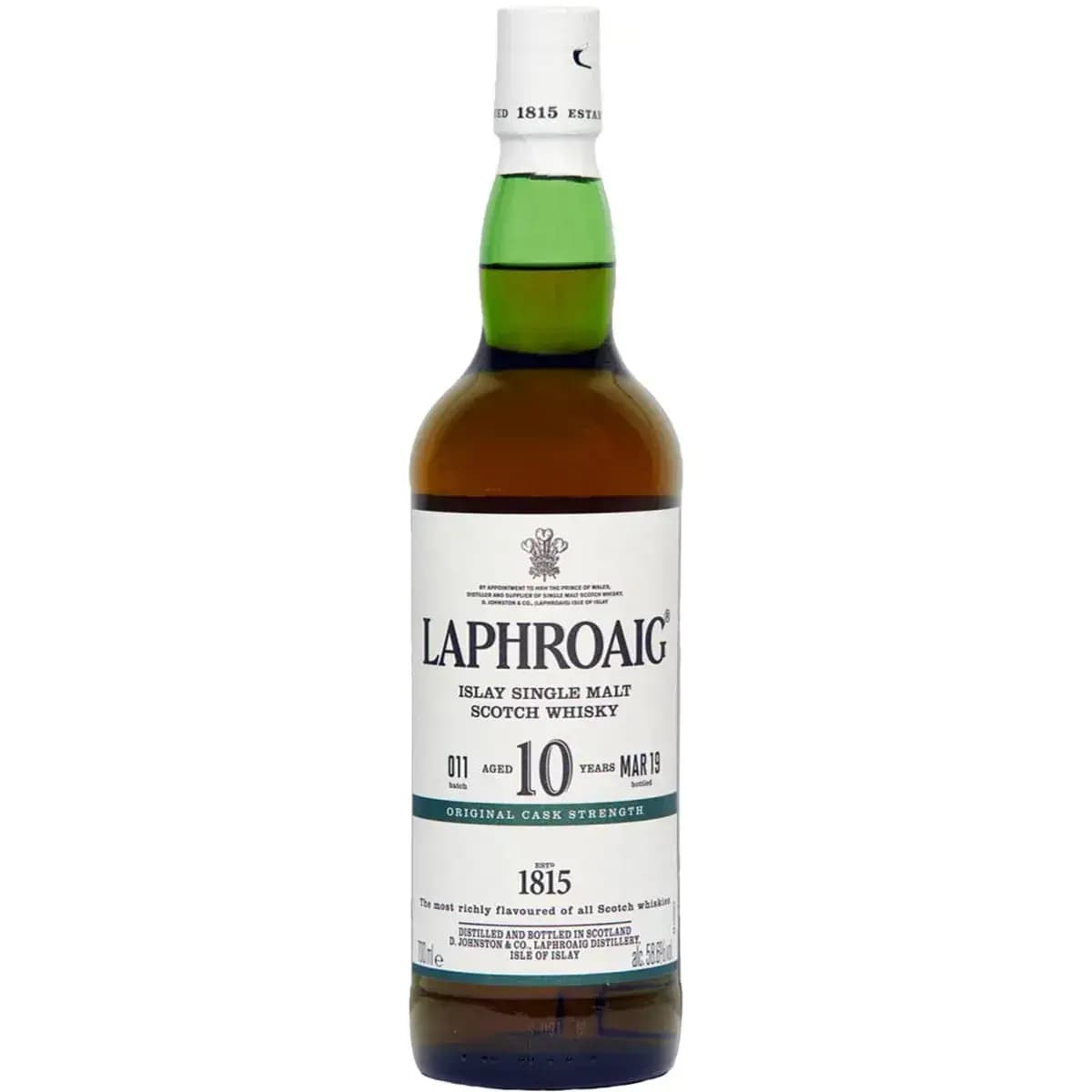 Laphroaig 10 Years Old Cask Strength Batch #011
