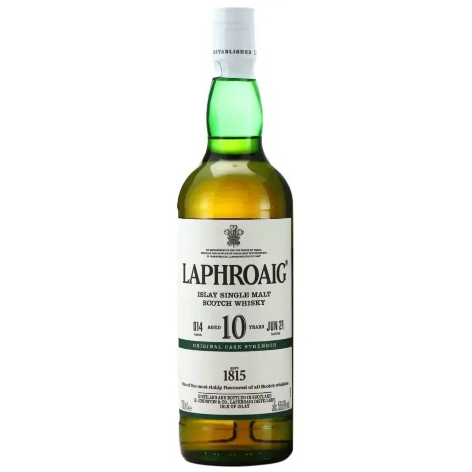 Laphroaig 10 Years Old Cask Strength Batch #014