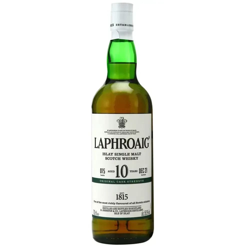Laphroaig 10 Years Old Cask Strength Batch #015