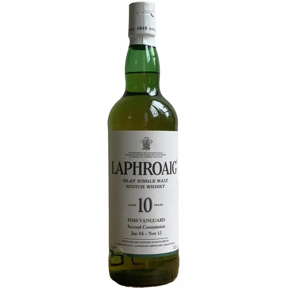 Laphroaig 10 Years Old Hms Vanguard