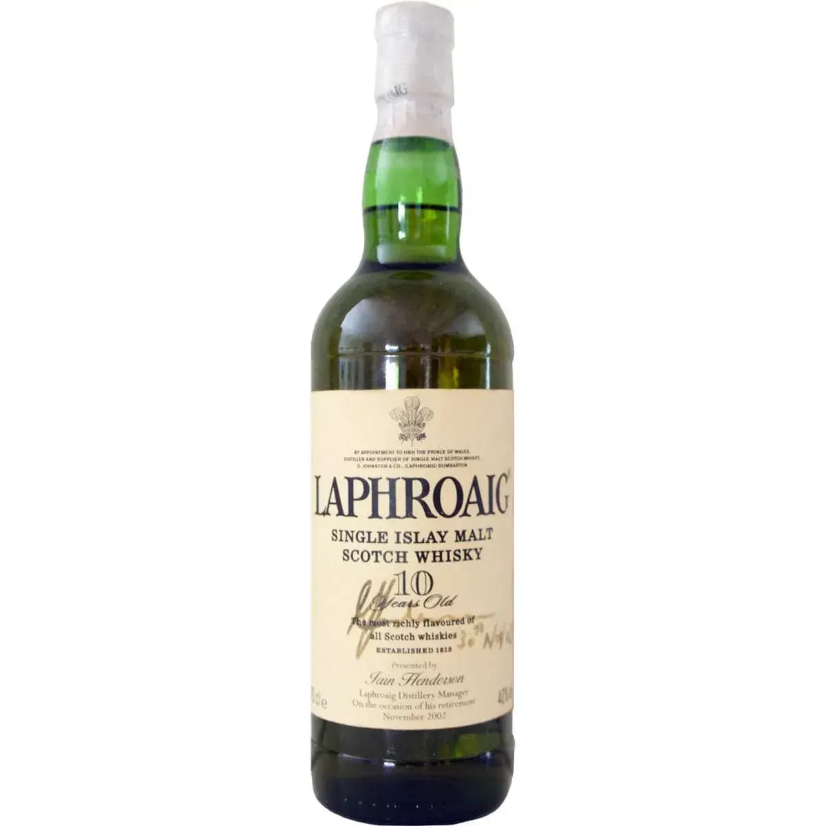 Laphroaig 10 Years Old Iain Henderson