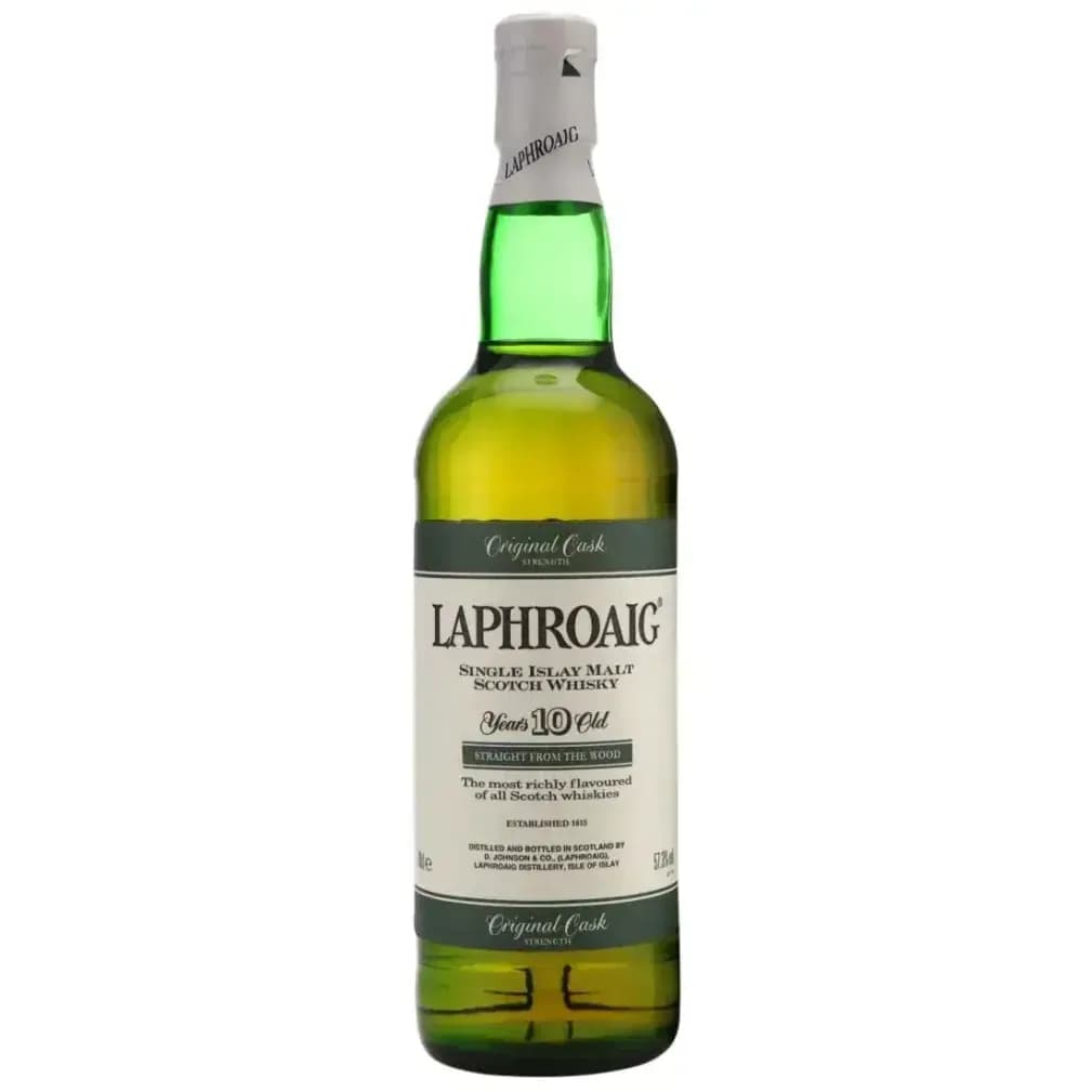 Laphroaig 10 Years Old Original Cask Strength Green Stripe