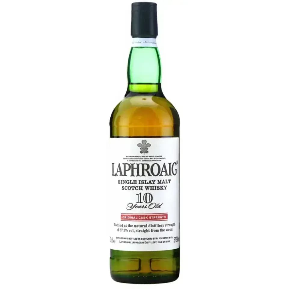 Laphroaig 10 Years Old Original Cask Strength Red Stripe