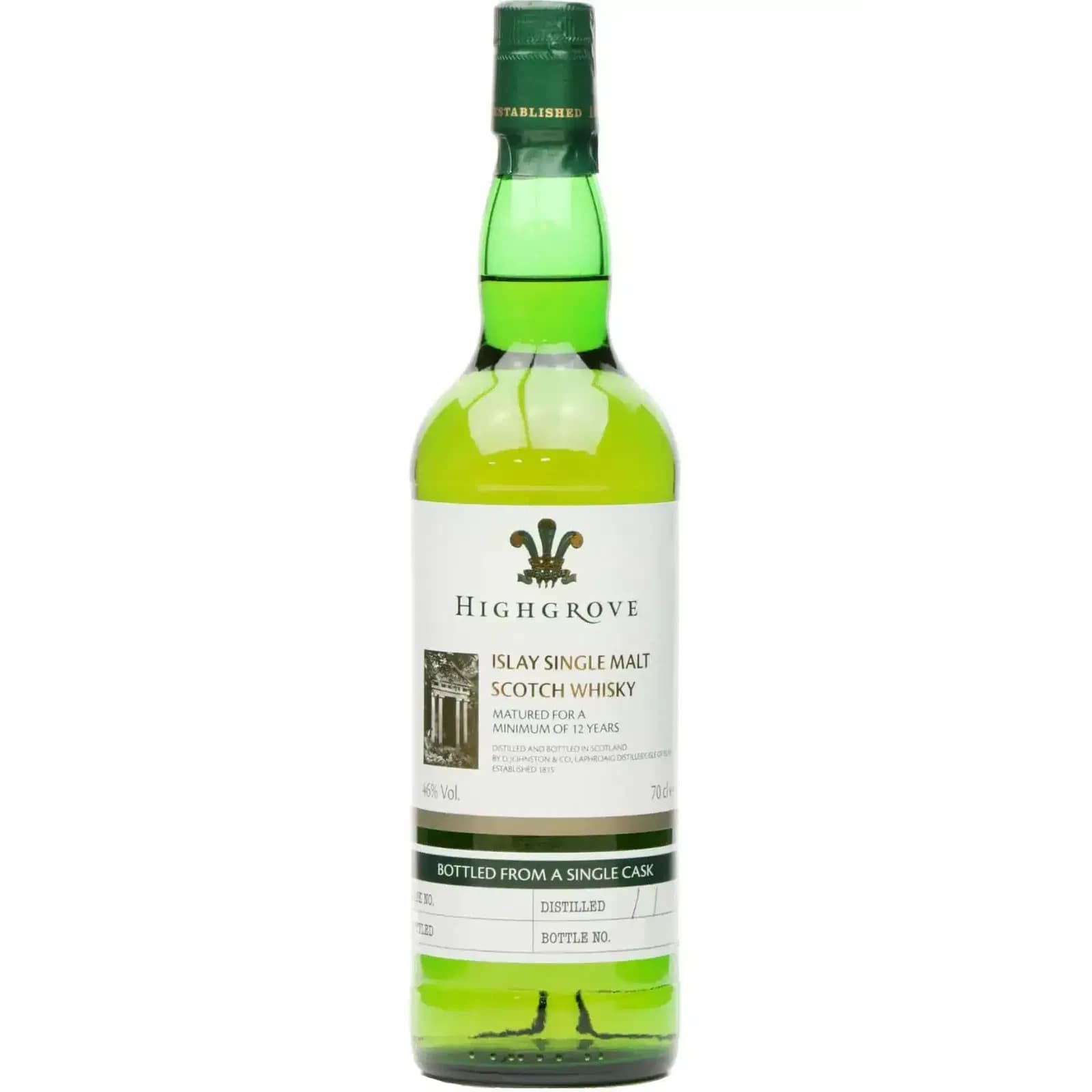 Laphroaig 12 Years Old 1999 Highgrove Cask Nr.5162