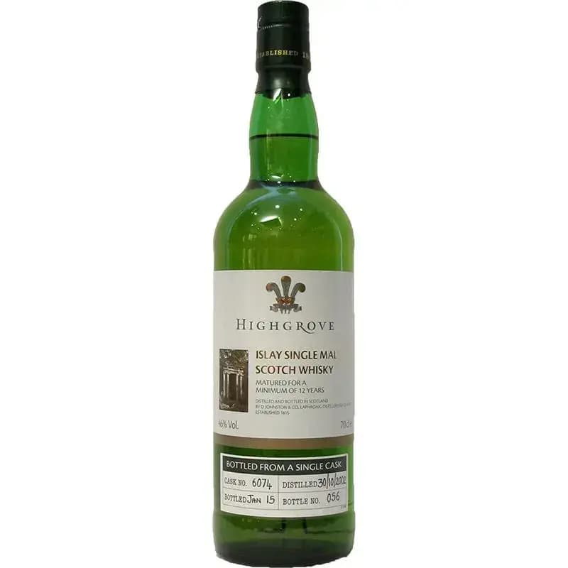 Laphroaig 12 Years Old 2002 Highgrove Cask Nr.6074