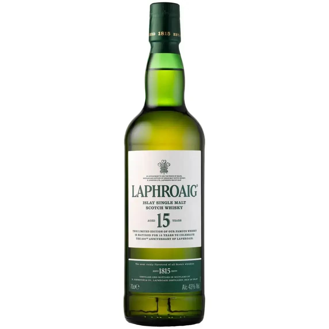 Laphroaig 15 Years Old 200 Years Of Laphroaig