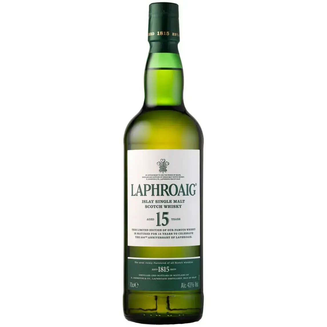 Laphroaig 15 Years Old 200 Years Of Laphroaig