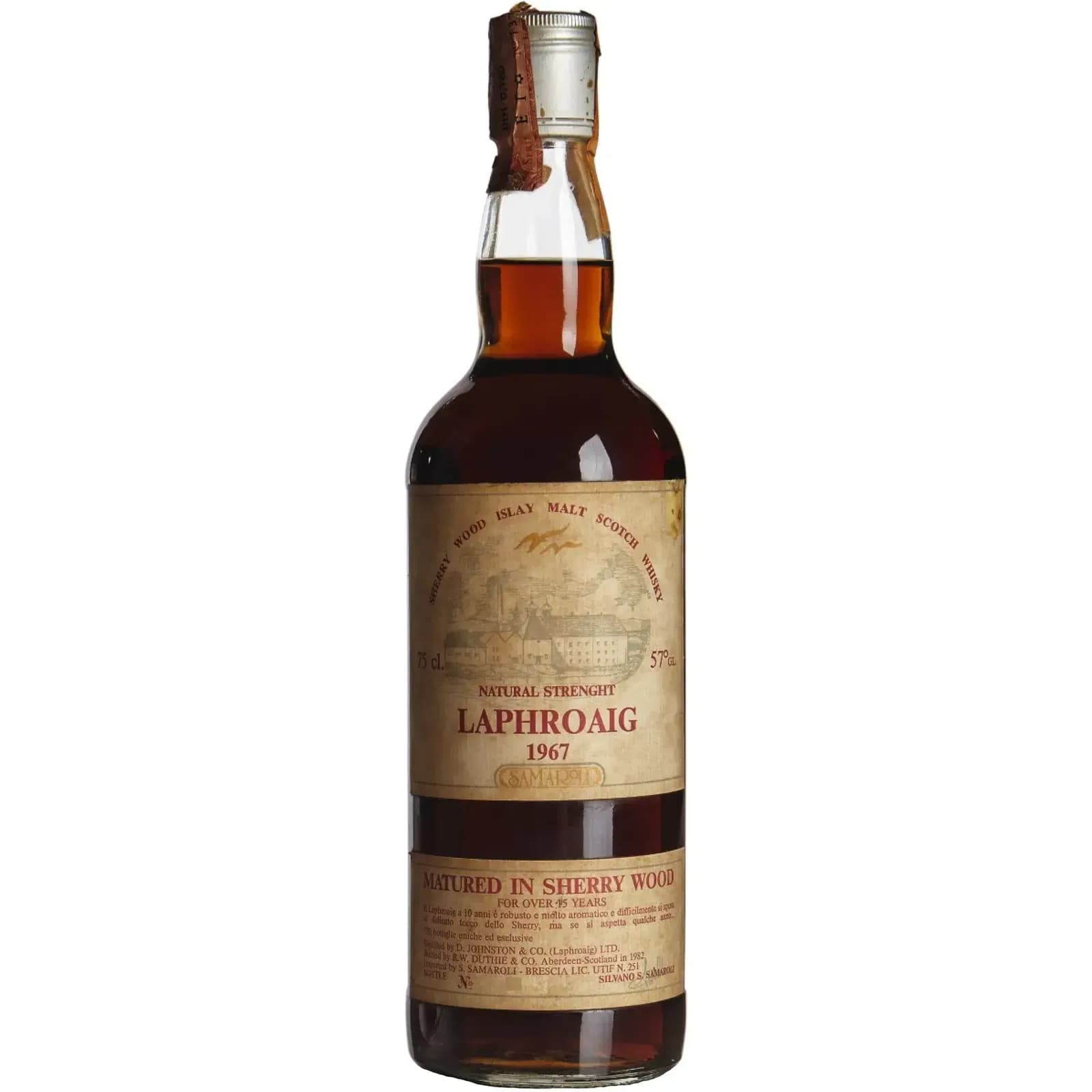 Laphroaig 1967 Samaroli R. W. Duthie & Co.