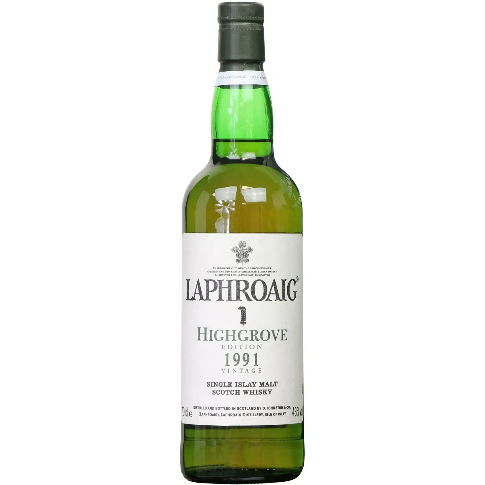 Laphroaig 1991 Highgrove Edition