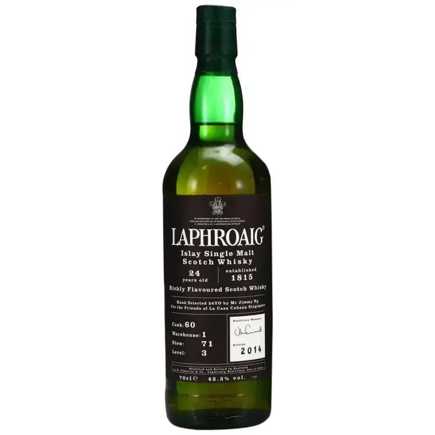Laphroaig 24 Years Old Warehouse #1 Cask Nr.60