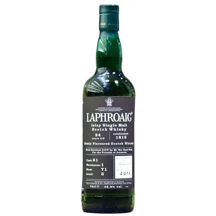 Laphroaig 24 Years Old Warehouse #1 Cask Nr.61