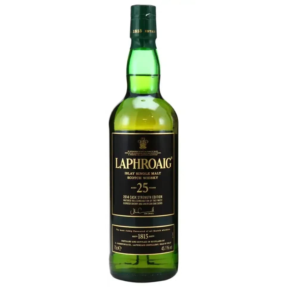 Laphroaig 25 Years Old Cask Strength Edition 2014