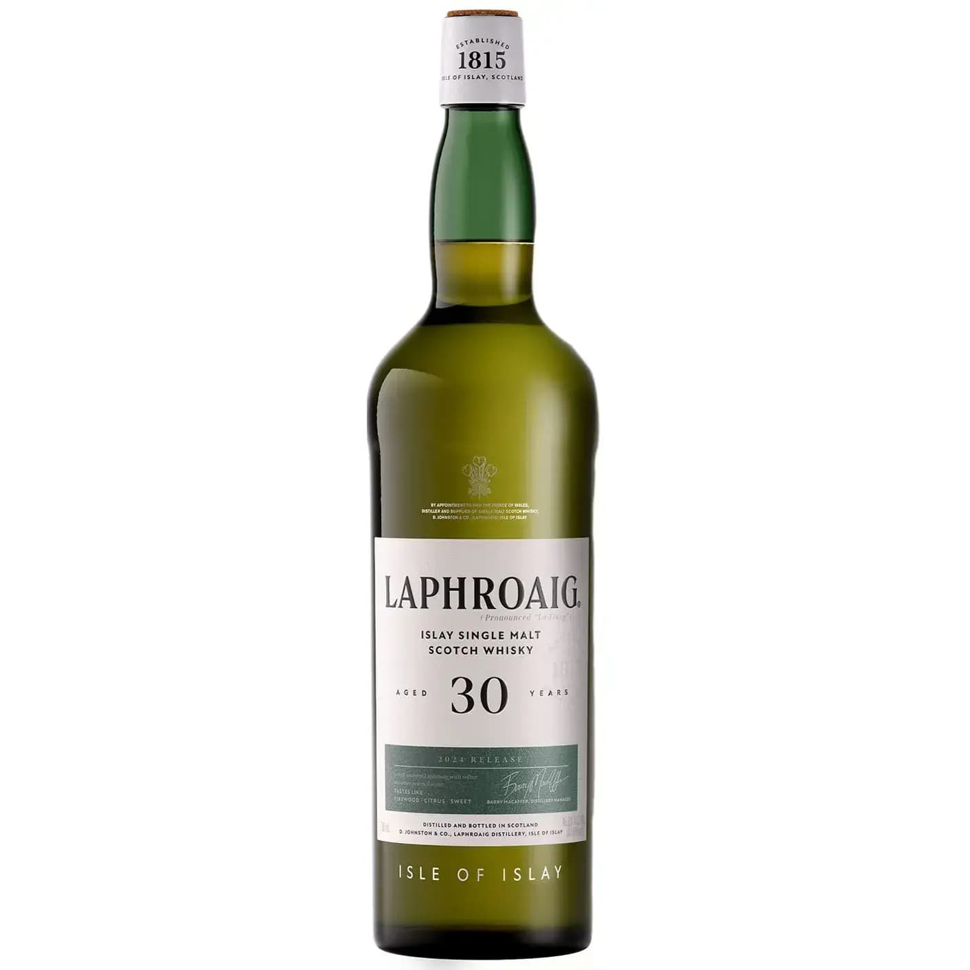 Laphroaig 30 Years Old 2024 Edition