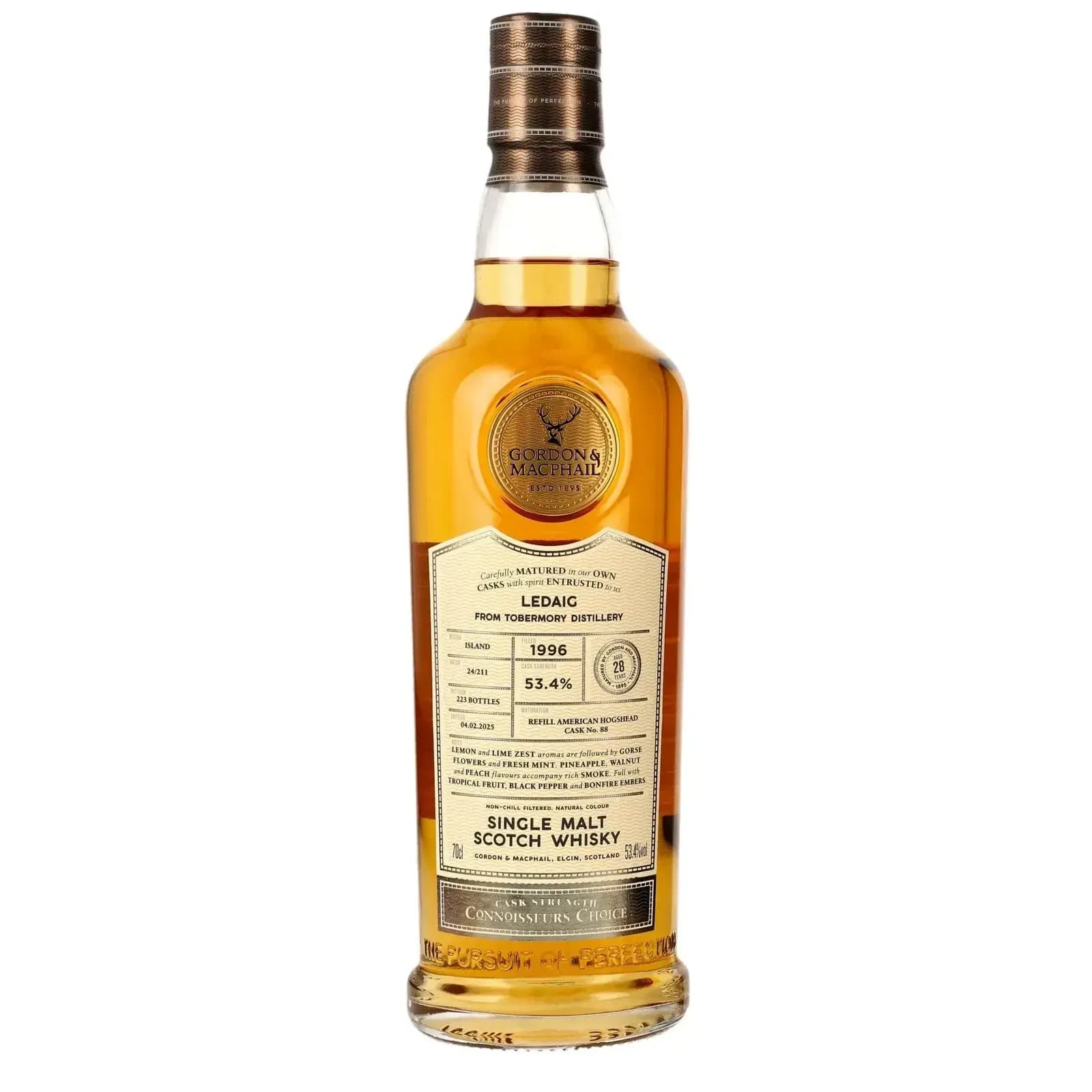 Ledaig 28 Years Old 1996 Connoisseurs Choice Cask Strength Gordon & MacPhail 88